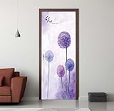 Türaufkleber 3D Türtapete Selbstklebend 95X215cm Türposter Folie für...