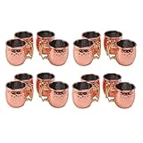 Tlily Moskauer Mule-Tasse aus Edelstahl, 2 Tassen, Mini-Tassen aus...