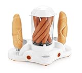 HYUNDAI Hot-Dog-Maker HDM 120 I 1-12 Würstchen I 1-6 Eier I Maiskolben...