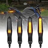 OZ-LAMPE LED Blinker Motorrad für 12V Universal Tagfahrlicht, passender M8...