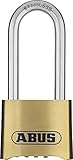 ABUS Zahlenschloss 180IB/50HB63 - Vorhängeschloss mit hohem Bügel -...