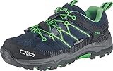 CMP Kids Rigel Low Shoe Wp Trekking-Schuhe, B.Blue-Gecko, 32 EU