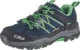 CMP Kids Rigel Low Shoe Wp Trekking-Schuhe, B.Blue-Gecko, 34 EU