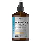 MagnesiumÖl Spray 250ml | 100% Natürlich Reines Öl | Magnesiumchlorid |...