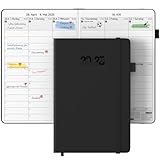JAYSOO® Terminplaner 2025 Wochenplaner 21x14.5cm Tageplan und Stundenplan,...
