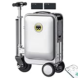 flatpincololee Intelligenter, Smart Koffer, 20 l, fahrbarer Reisekoffer mit...