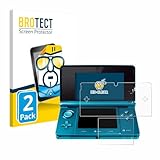 BROTECT (2 Stück Schutzfolie für Nintendo 3DS Displayschutz Folie...