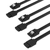 Sabrent SATA III Kabel (3 Stück), HDD SDD Datenkabel 6Gbps 51cm, mit...