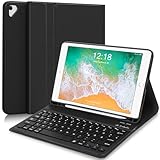 YUEJIDZ Tastatur Hülle für iPad 9.7 2018 (6. Generation)/5. Generation...