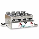 FRACARRO 2-Wege-Splitter mit Klemme: Terrestrisch und Satellit (5-2400 MHz)...