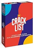 CRACK LIST I Familienspiel I Kartenspiel I 2-8 Spieler I Brettspiele ab 10...