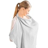 katmerio Stilltuch Für Unterwegs Stillschal 75x95 CM, Stilltuch...