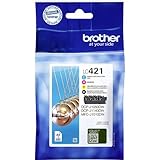Brother Original LC-421VAL Tintenpatronen Value Pack für Brother...