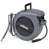 Wiltec Druckluft Schlauchtrommel 20 m, automatische...