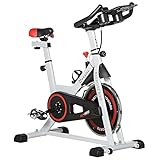 HOMCOM Heimtrainer Fahrrad Hometrainer Fahrrad mit LCD-Display,...