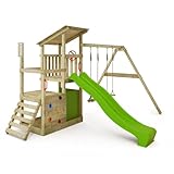 FATMOOSE Spielturm Klettergerüst FruityForest Fun XXL mit Schaukel &...
