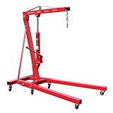 Werkstattkran klappbar für Lasten bis 1000 kg Hubarm 960-1240 mm Lastkran...
