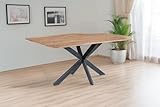 SAM Esstisch Mila | 178x80 cm | Akazienholz massiv | Farbe: Natur |...