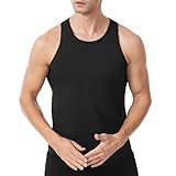 Herren Tank Top Baumwolle Ärmellos Fitness Bottoming Shirt...