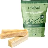 MAIKAI® Kauknochen für Hunde - Käse - Hartkäse aus Yakmilch -...
