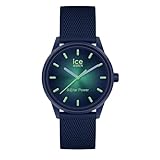 Ice-Watch - ICE solar power Borealis - Blaue Herrenuhr mit Silikonarmband -...