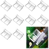 Tokaneit Glasabdeckungs Clips für Aquarien,Acryl Aquarium Glasabdeckung...