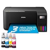 Epson EcoTank ET-2862 DIN-A4-Multifunktions-WLAN-Tintentankdrucker, mit...
