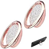 2 Stück Handy Ring Smartphone Fingerhalterung - 360 Grad Drehung,...