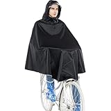 Gerhannery Fahrrad Regenponcho, Regencape Fahrrad Mit Kapuze, Wasserdichter...