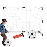 Fußballtornetz – kompaktes Kinder-Fußballnetz, stabiles...