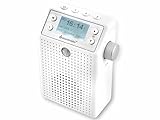 Soundmaster DAB60WE DAB+ UKW Bluetooth Badradio Steckdosenradio mit...