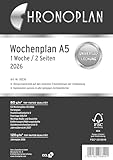 Chronoplan 50236 Kalendereinlage 2026 (Wochenplan A5 (148x210mm)...
