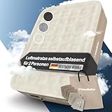 Heimfleiss® Luftbett 2 Personen | Premium Aufblasbare Matratze 150x200 cm...