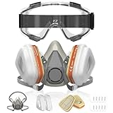 MONOJOY Atemschutzmaske Staub mit A1P2 Filter für Lackieren, Schleifen,...