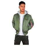 Alpha Industries MA-1 D-Tec Bomberjacke für Herren Sage-Green