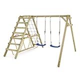 WICKEY Kinderschaukel Schaukelgestell Smart Hike blau - Schaukel &...