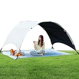 Strandzelt - Tragbares Outdoor-Sonnendach, Leichter UPF 50+ Unterstand |...