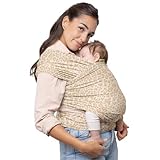 Boba Babytragetuch ab Geburt bis 15 kg - Kuschelweiches & Stützendes...