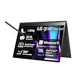 2024 LG gram Pro 16 Zoll 2in1 Notebook - 1399g Intel Core Ultra7 Laptop...