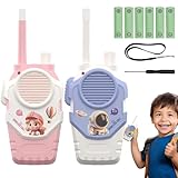 Whrcy Kinder-Walkie-Talkies, Spielzeug für, wiederaufladbare...