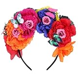 SOESFOUFU Blumenkranz Haarschmuck Für Frauen Und ädchen Elegantes Blumen...