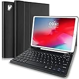 QWERTZ Hülle für iPad 9.7 2018 (6. Generation)/2017 (5. Generation)/Pro...