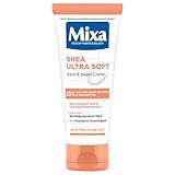 Mixa Shea Ultra Soft Hand & Nagelcreme - pflegender Handbalsam für...