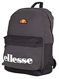 ellesse Unisex Regent Rucksack, Black/Charcoal