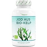 Bio Kelp (Natürliches Jod) - 365 Tabletten mit je 200µg Jod aus...