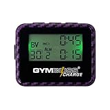 Gymboss Ladeintervall-Timer und Stoppuhr (Carbon Purple)