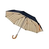 Vinga Bosler Faltbarer Regenschirm aus recyceltem Material, navy,...