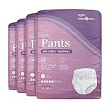 Amazon Basic Care Damen Höschen, Unparfümiert, Discreet Large – 4...