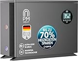 poolomio® Wärmepumpe Pool 20 bis 55m³ | Effiziente Full Inverter...