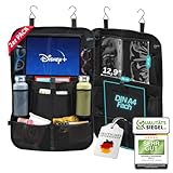 2er Set Auto Organizer 2te Generation | Kinder mit großem Fach für...